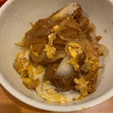 超簡単カツ丼